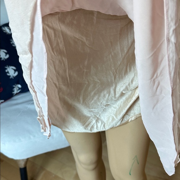 Chic Embellished Blush Mini Dress - Picture 8 of 8